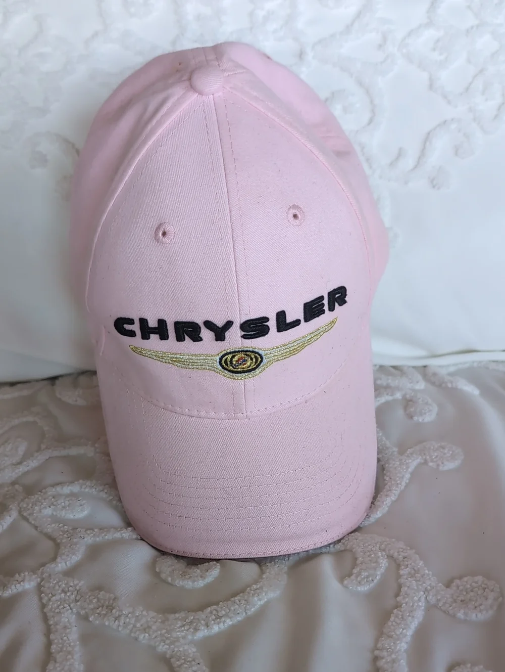 Pink🩷 Chrysler Hat/ Cap With Wing Logo
